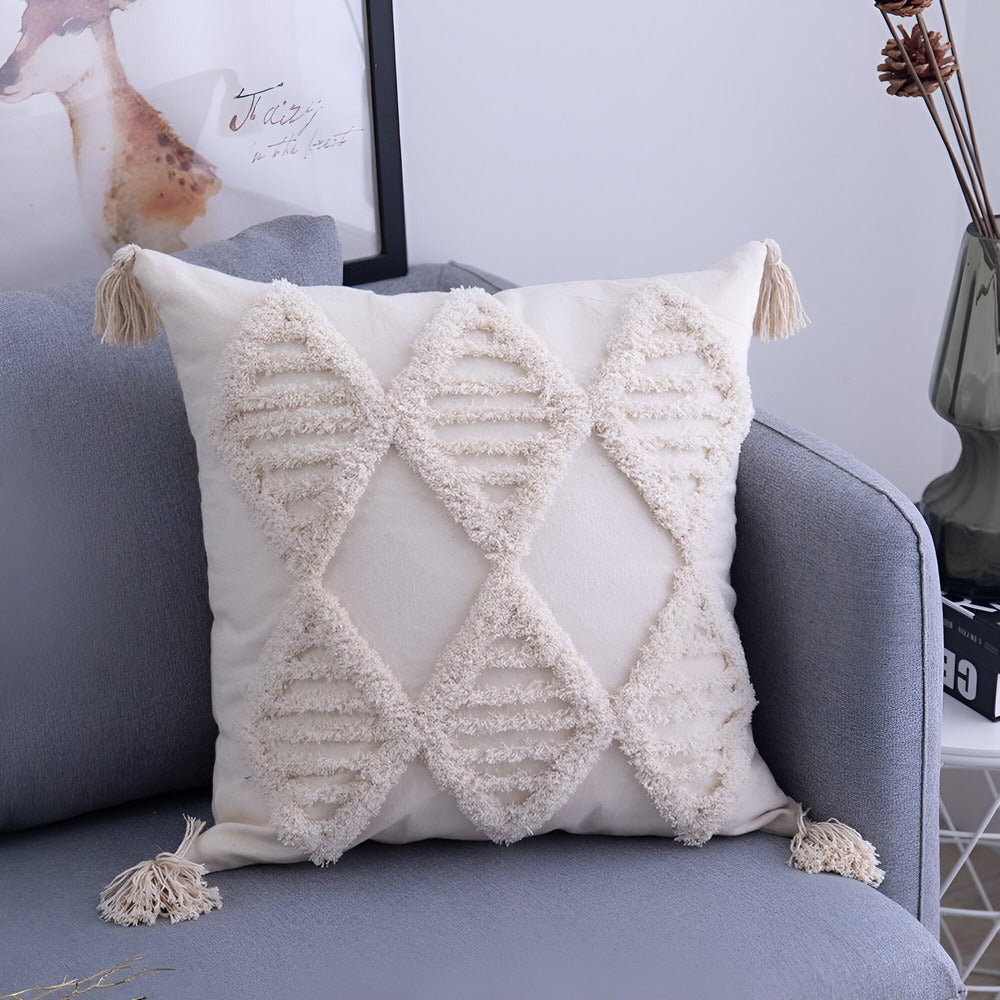 Maliben | Cotton Cushion Cover In Boho & Ibiza Style