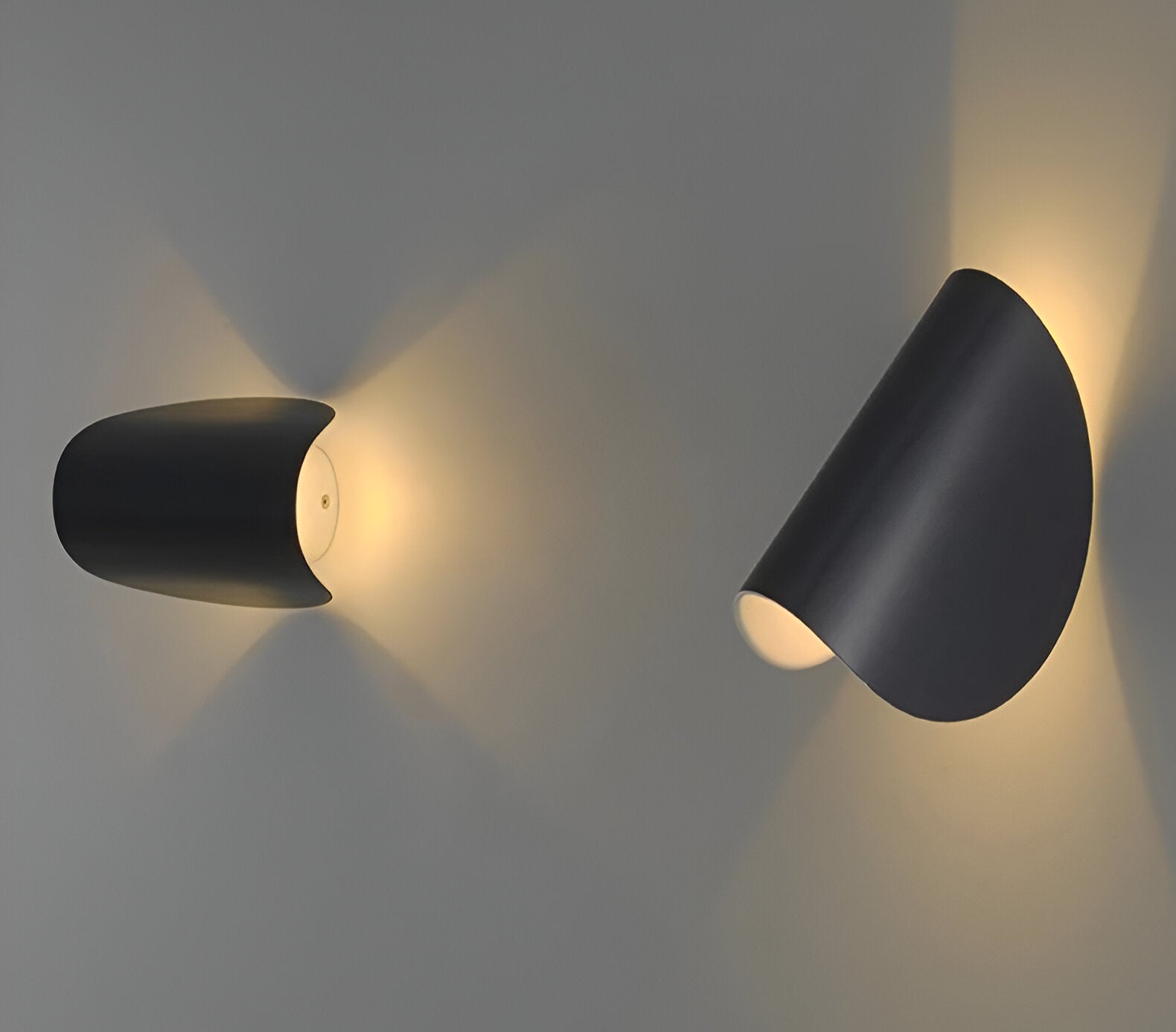 Maliben | Swivel Metal Wall Lamp With Curved Design, Ideal For Any Room