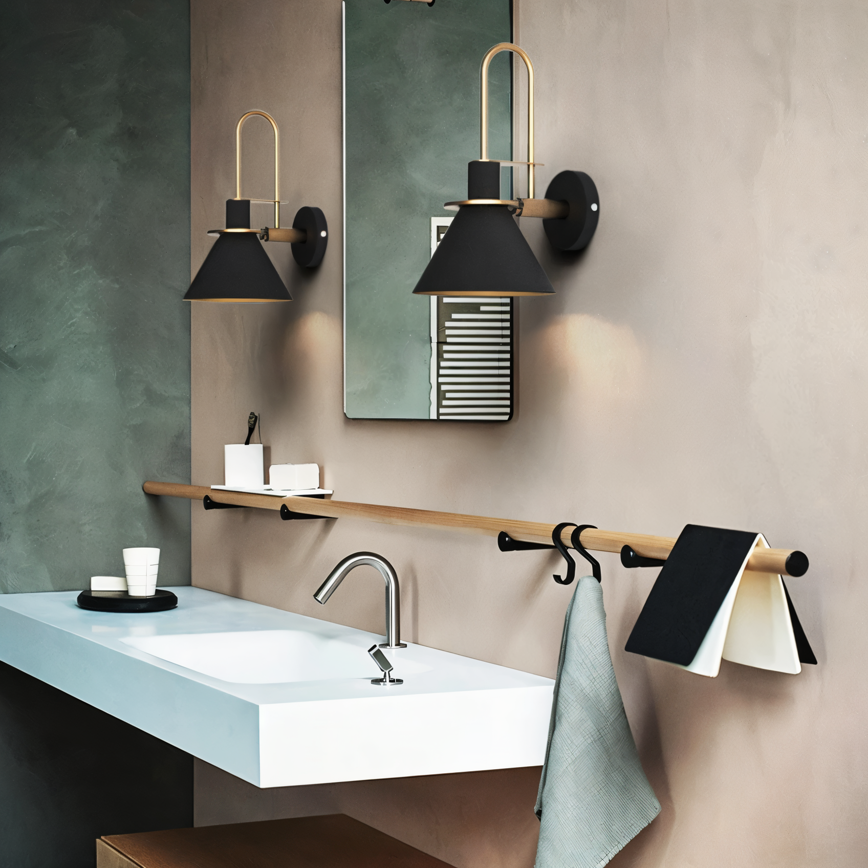 Maliben | Postmodern Led Wall Lamp With Trumpet Shaped Design