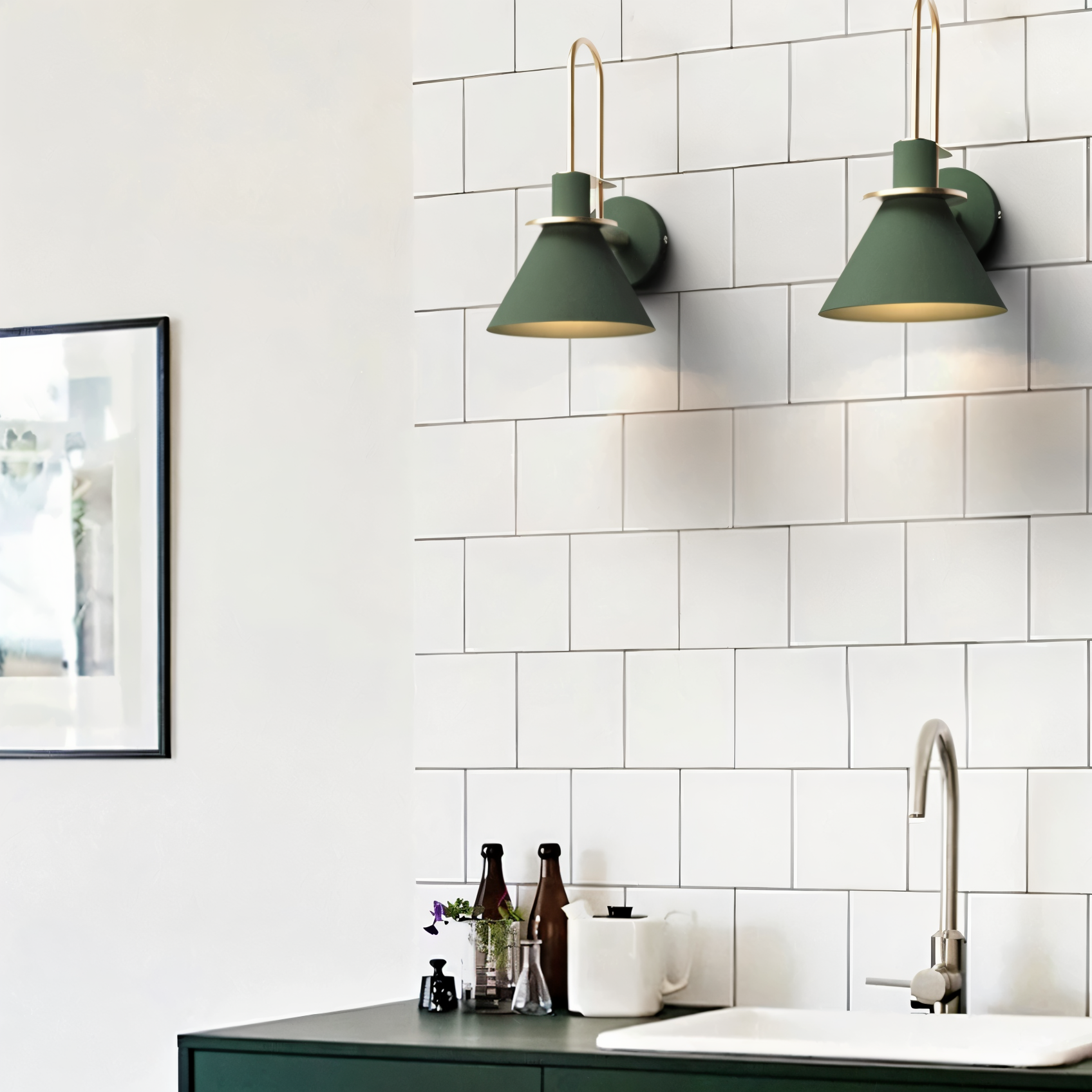 Maliben | Postmodern Led Wall Lamp With Trumpet Shaped Design