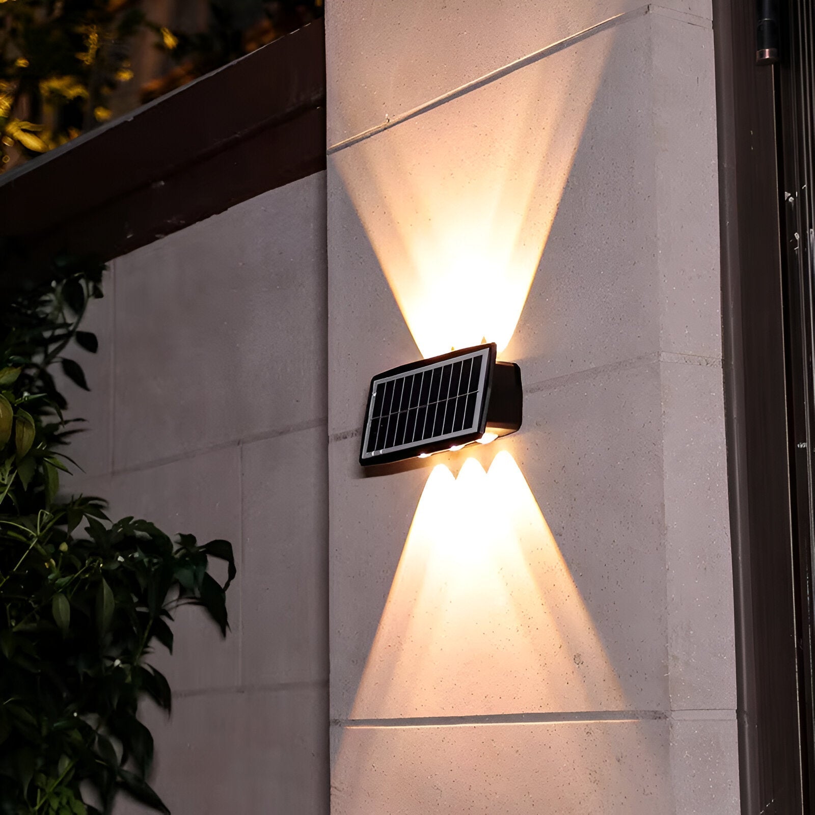 Maliben | Waterproof Led Solar Wall Light For Outdoors With Up & Down Lighting