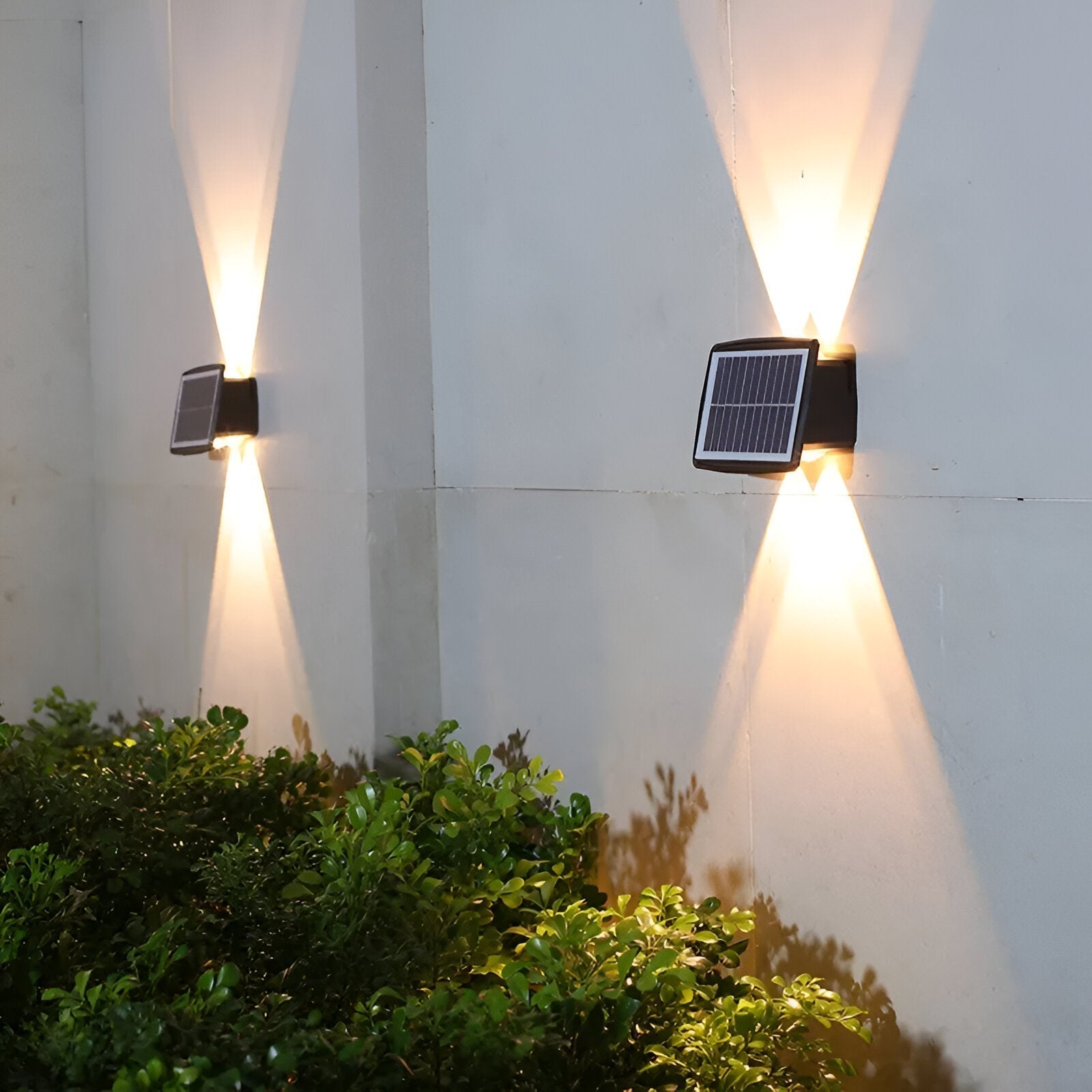 Maliben | Waterproof Led Solar Wall Light For Outdoors With Up & Down Lighting