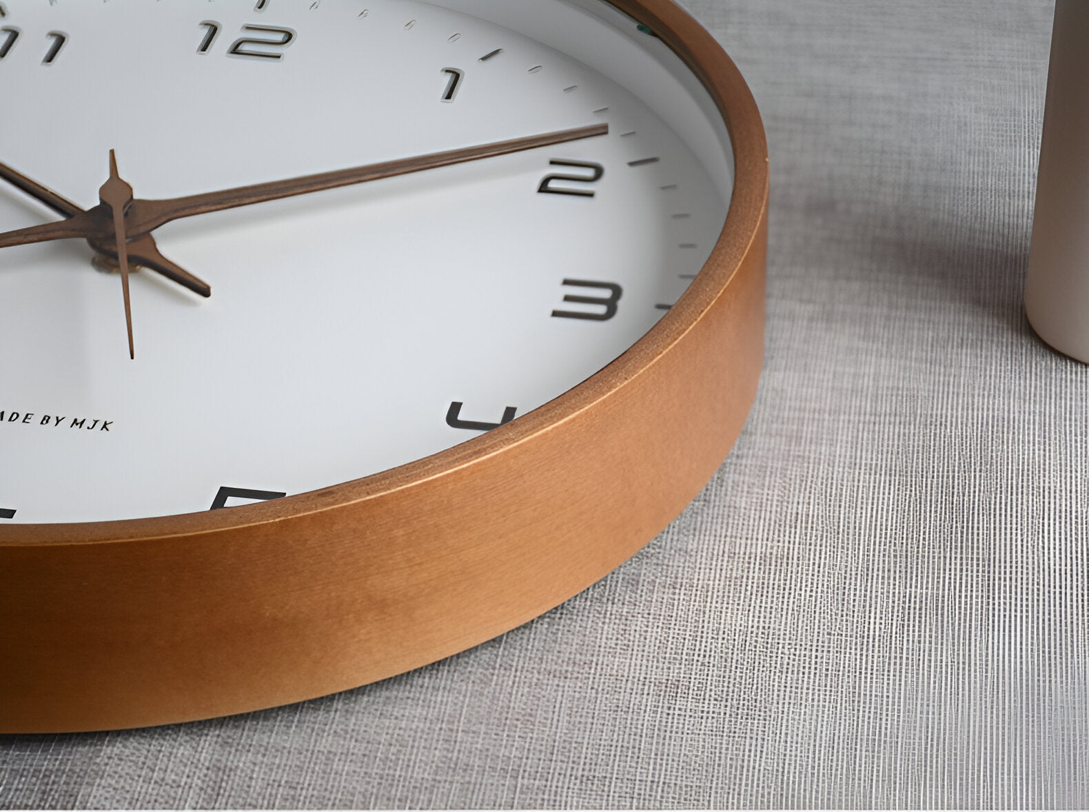 Maliben | ScAndinavian Wooden Wall Clock Minimalist Design For Living Room, Office and Kitchen