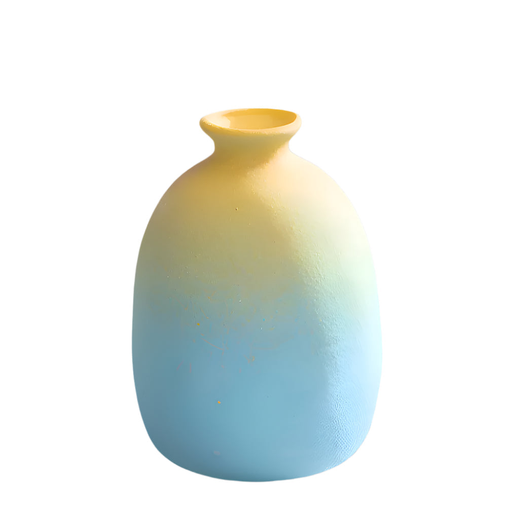 Maliben | Elegant Ceramic Vase In Macaron Colors