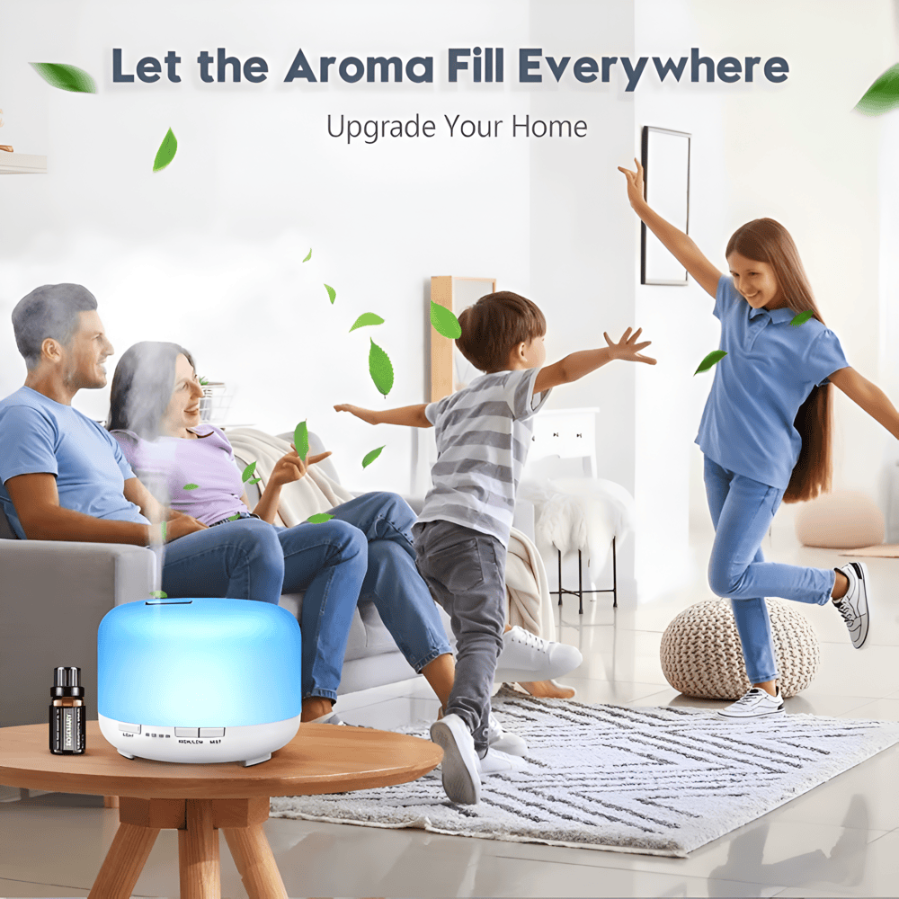 Maliben | Led Aroma Diffuser With Bluetooth Speaker And Humidifier