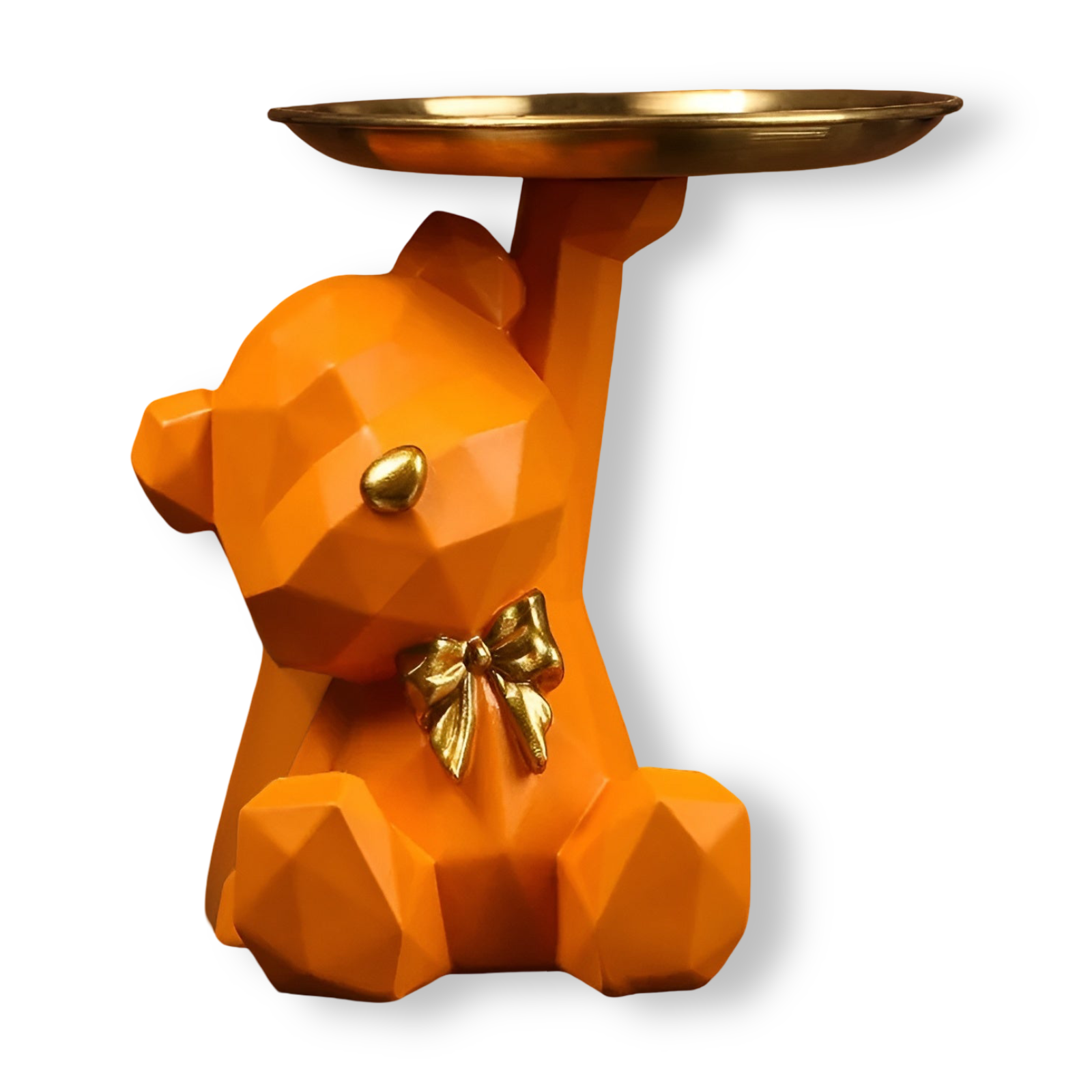 Maliben | Decorative Geometric Tray In Bear Shape