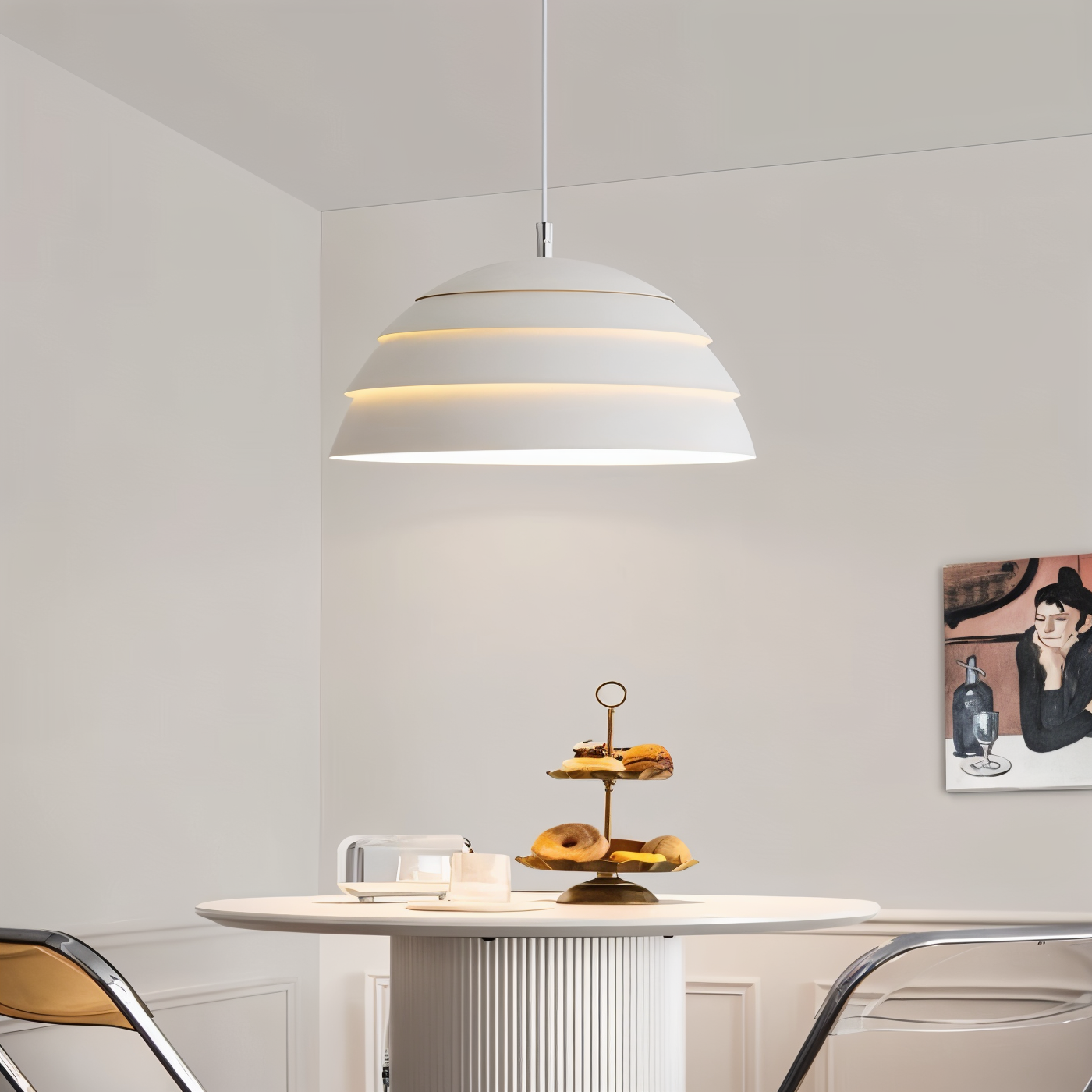 Maliben | Minimalist Dome-Shaped Pendant Lamp