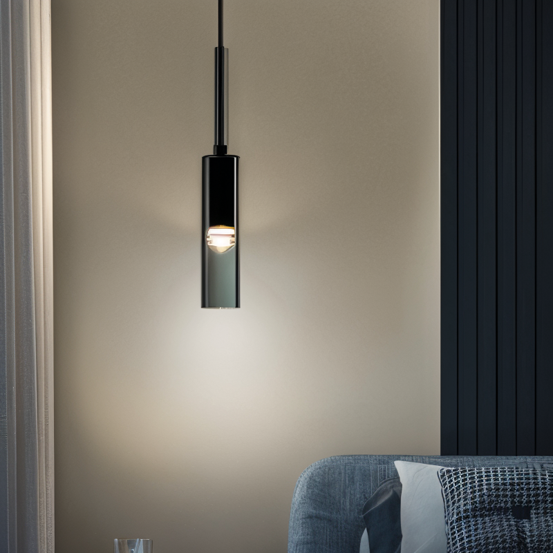 Maliben | Minimalist Wall Lamp With Smoke Glass – Orvane