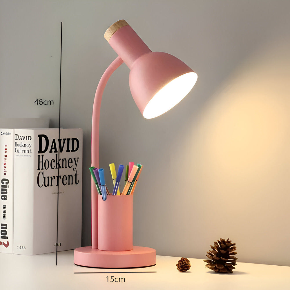 Maliben | Modern Led Table Lamp With Pen Holder