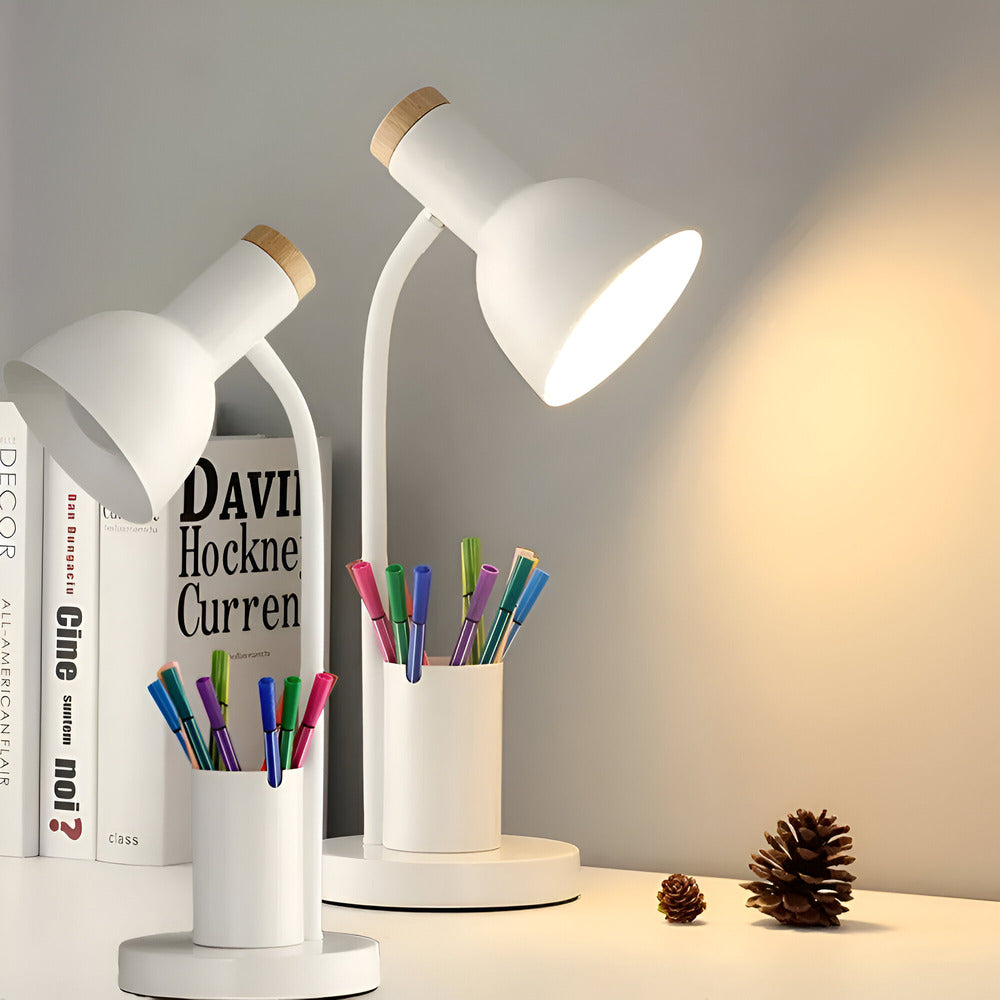 Maliben | Modern Led Table Lamp With Pen Holder