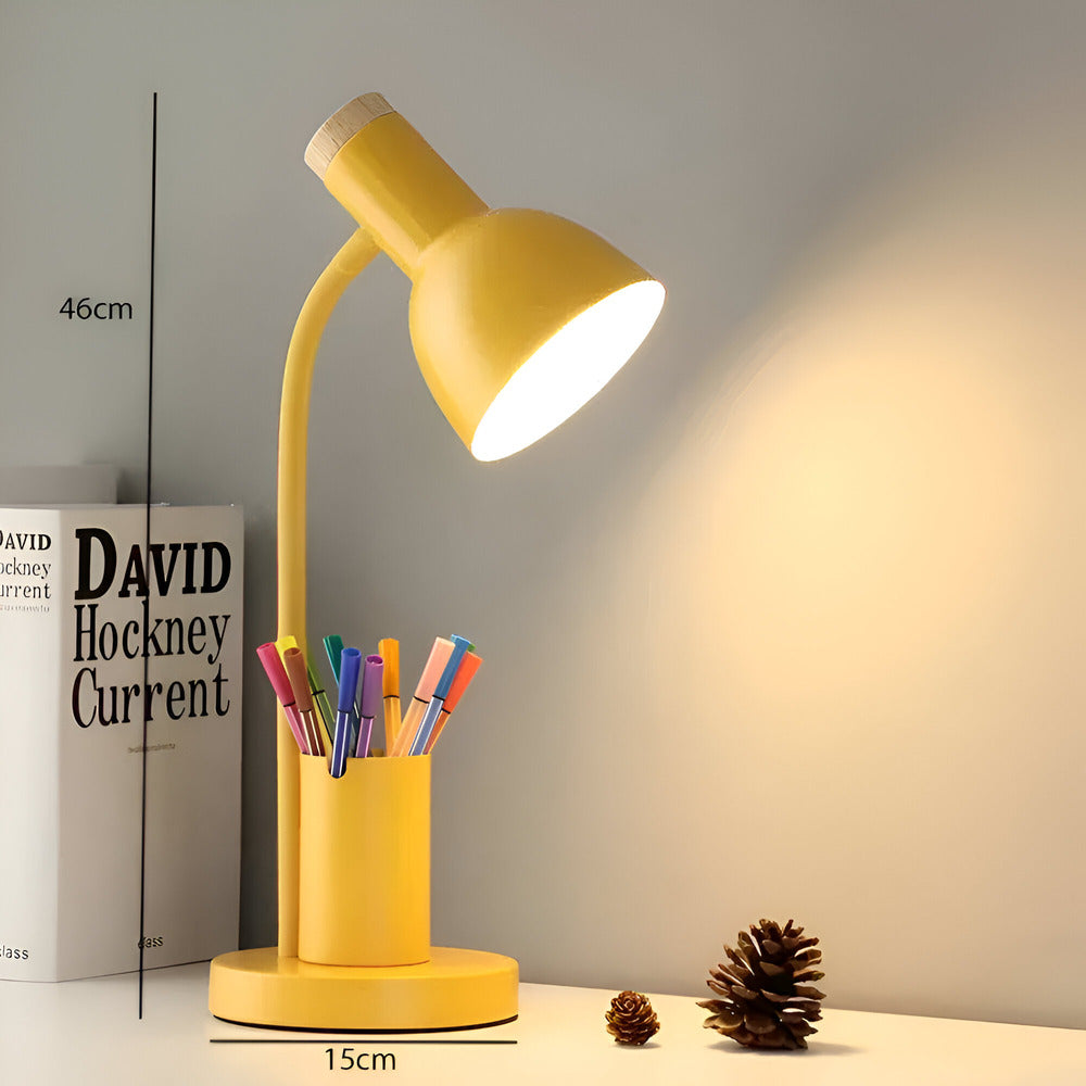 Maliben | Modern Led Table Lamp With Pen Holder