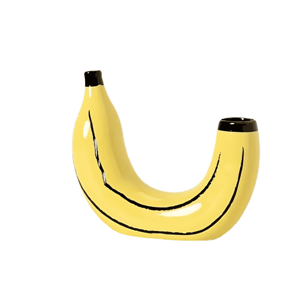 Maliben | Modern Decorative Banana-Shaped Vase