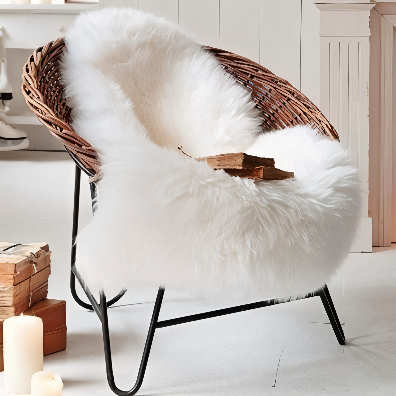 Maliben | Shearluxe Faux Fur Rug – Soft Imitation Sheepskin For Home Decoration