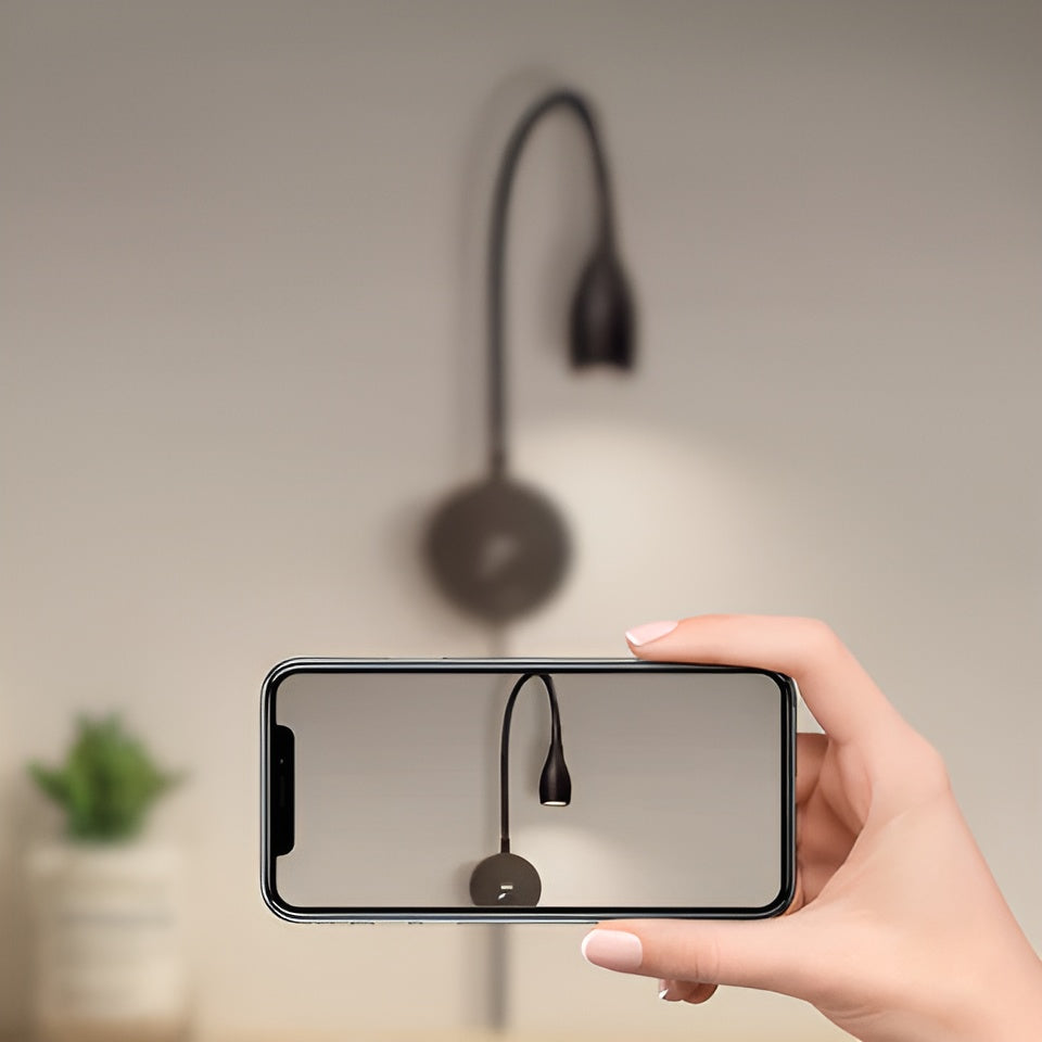 Maliben | Luminara Wall Lamp - Stylish Adjustable Led Wall Lamp For Reading Pleasure