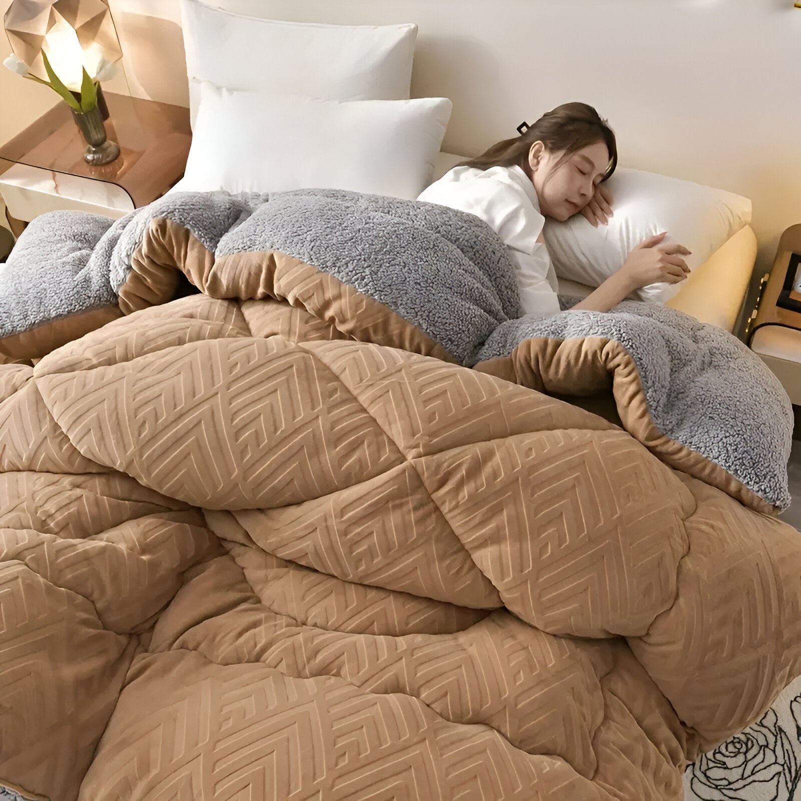 Maliben | Luxury Four Seasons Duvet Cover With Plush Feel