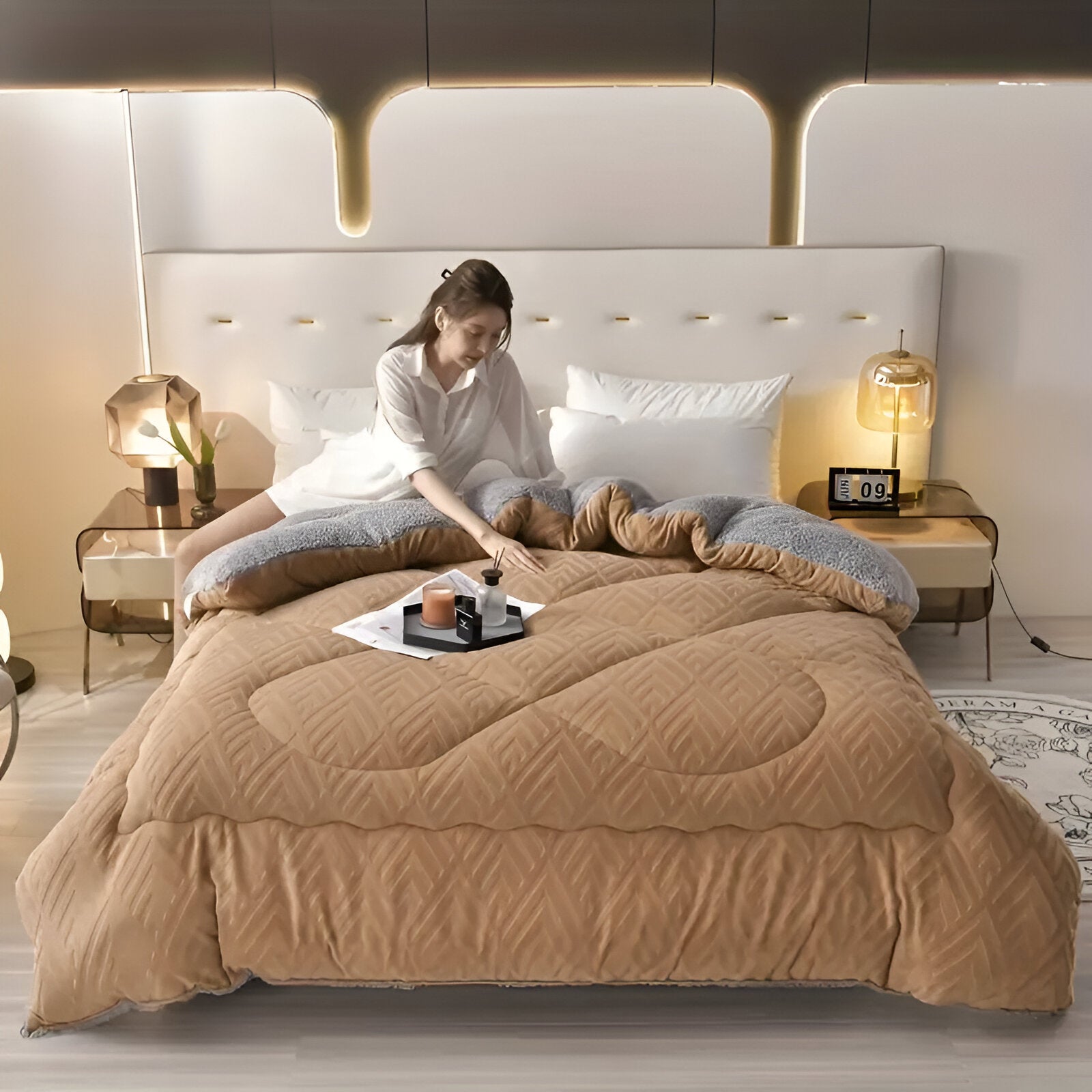 Maliben | Luxury Four Seasons Duvet Cover With Plush Feel