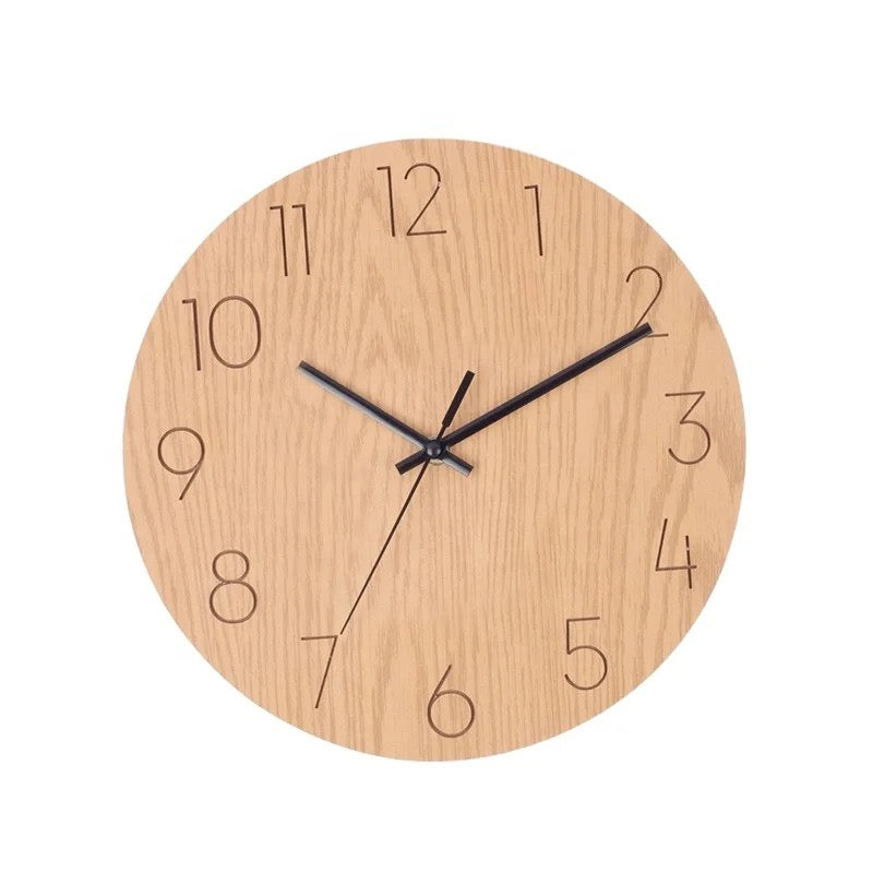 Maliben | Wooden Clock For Toddlers | Montessori Clock Wood, 3+ – Playfully Learning Time Awareness Development