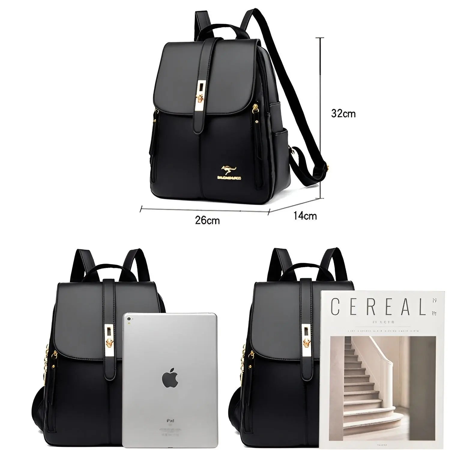 Maliben | Alena Backpack - Luxurious and High-Quality Leather Women's Handbag