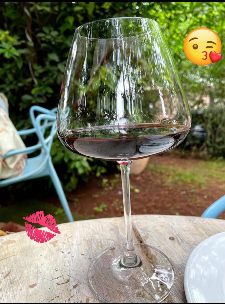 Maliben | 6pcs 800ml Glass Goblet Wine Glasses