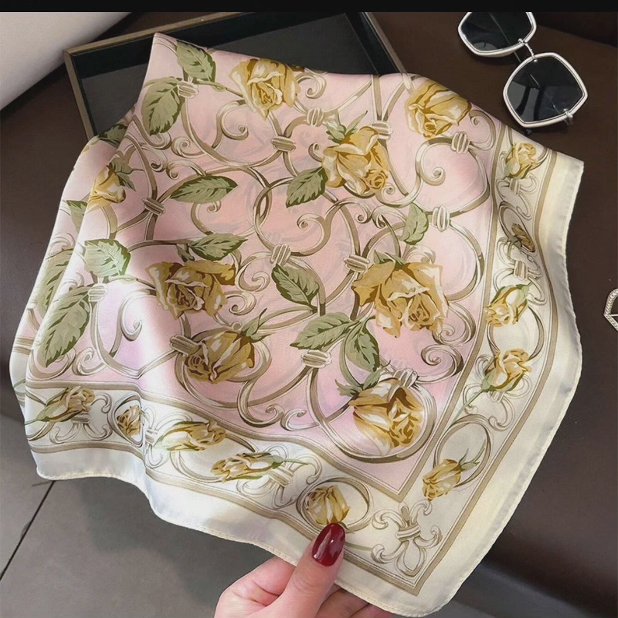 Maliben | Silk Square Scarf
