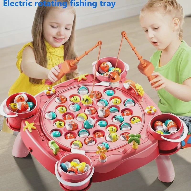 Maliben | Children's Magnetic Fishing Game Black Nov
