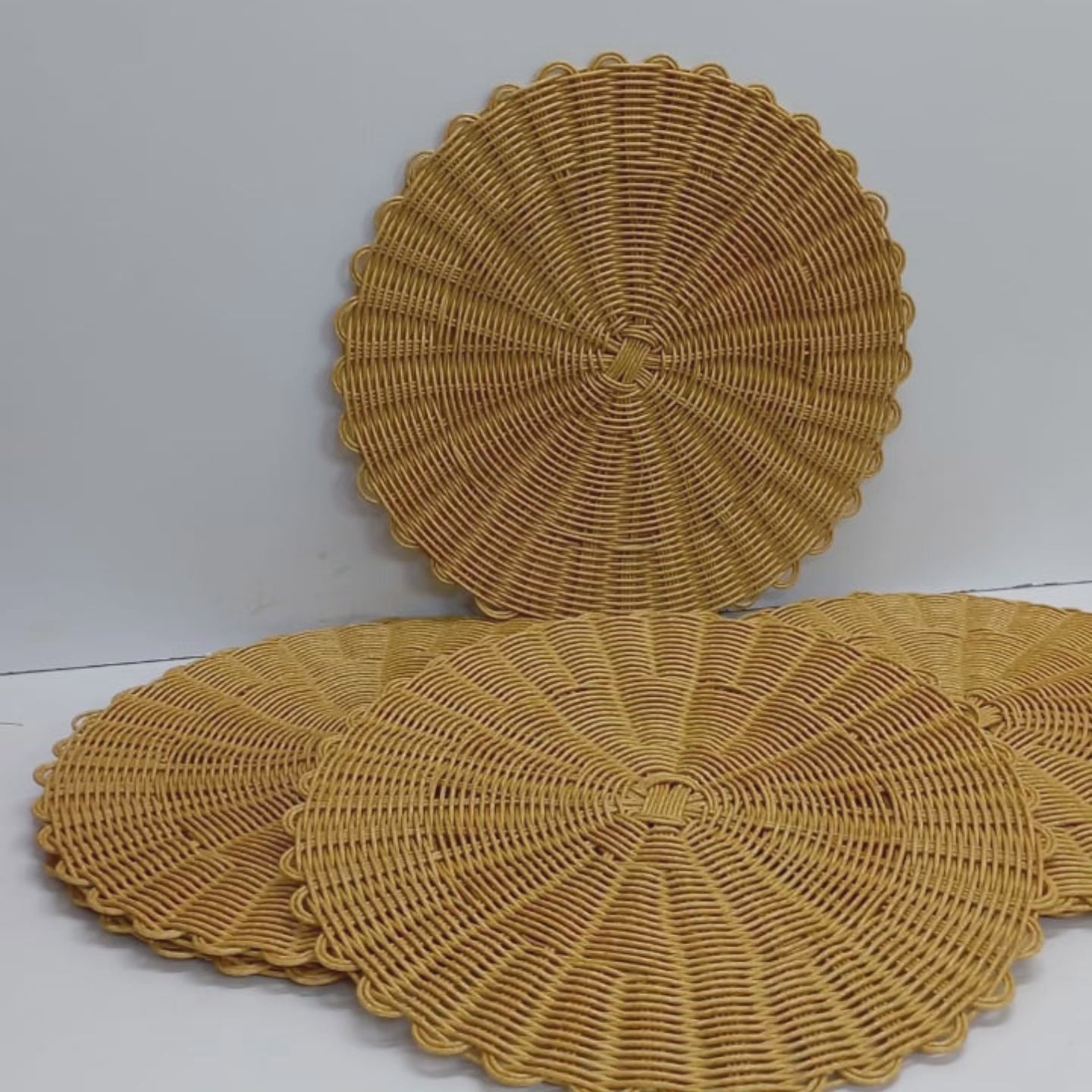 Maliben 6-piece Set Thicker Rattan Table Set