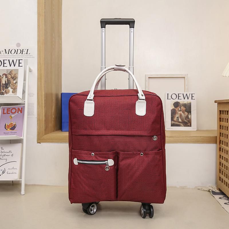 Maliben | Travel Trolley Bag with Shoulder Strap Carry-On Bag