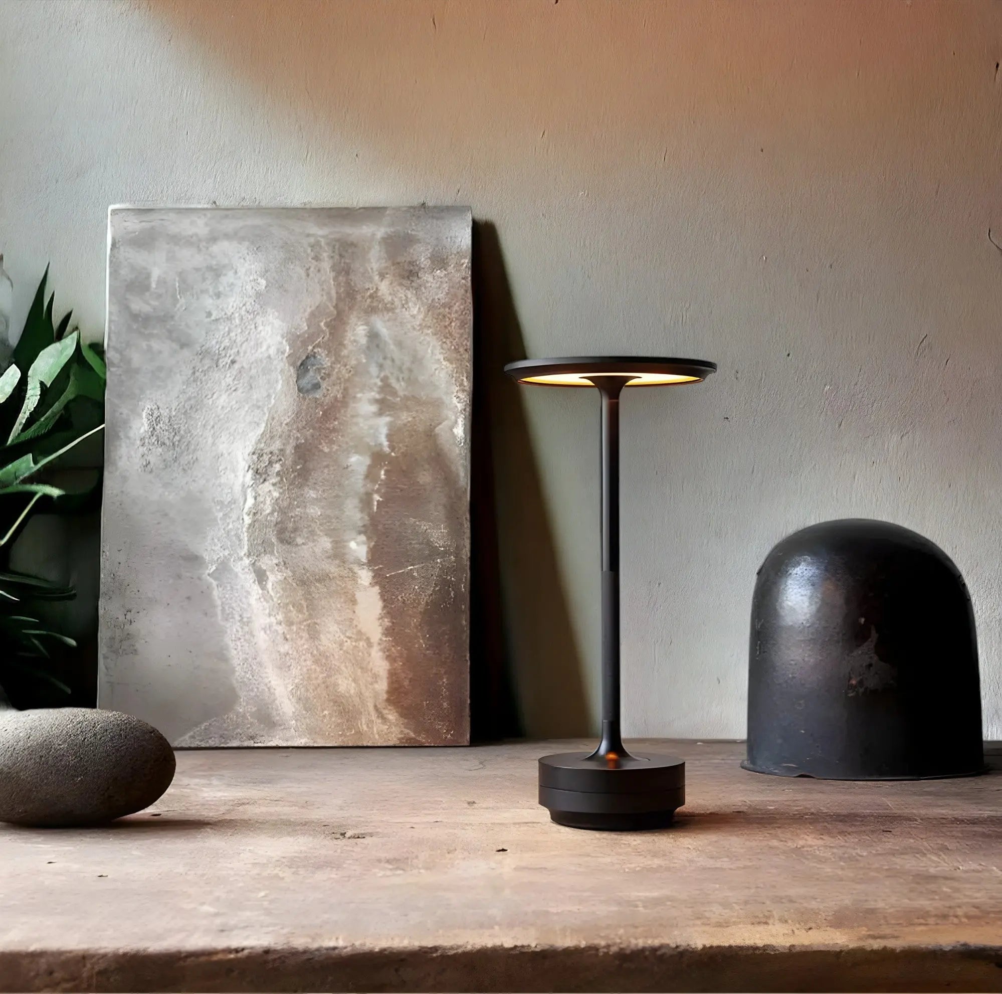 Maliben | Elegant Wireless Table Lamp With Touch Control And Changeable Light Colors