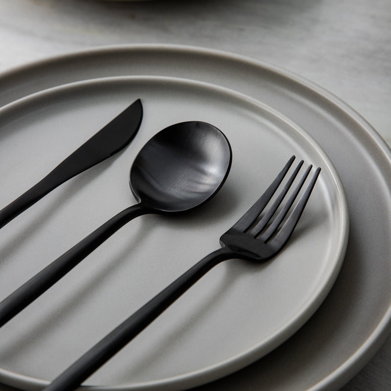 Maliben | Minimalist Luxury Cutlery Set – 20 Pieces, Titanium & Stainless Steel