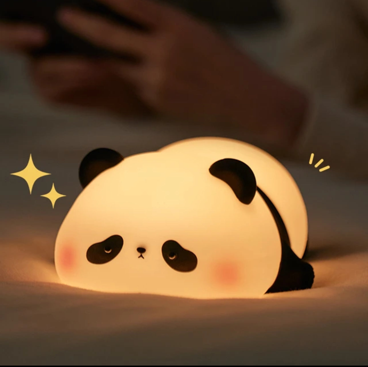 Maliben | Cuddlepanda Night Light - Colorful Led Panda For Children