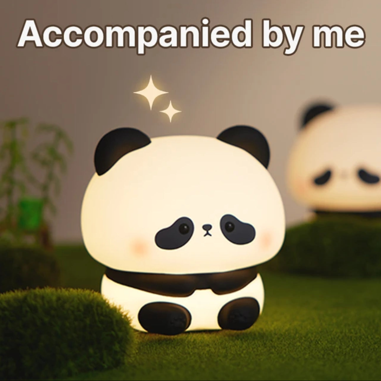 Maliben | Cuddlepanda Night Light - Colorful Led Panda For Children