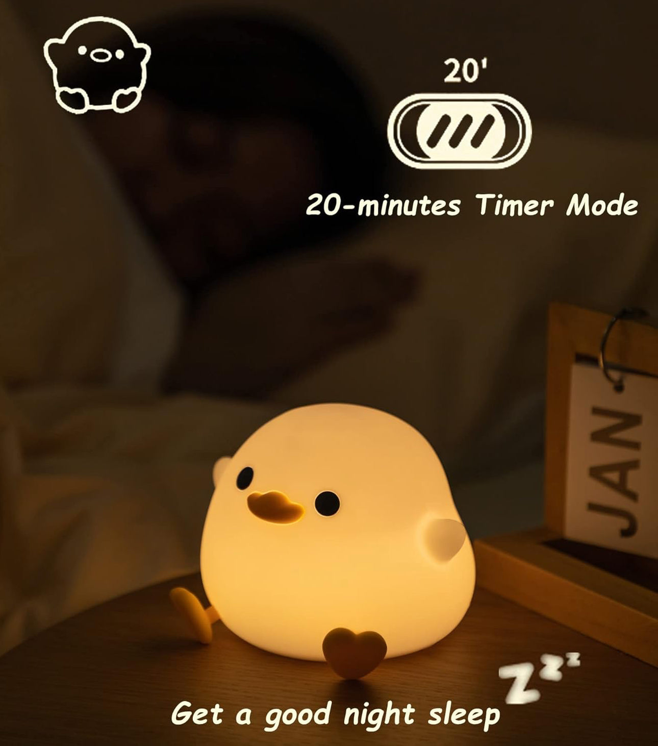 Maliben | Stylish Duckiedream Light Automatic Led Duck Lighting