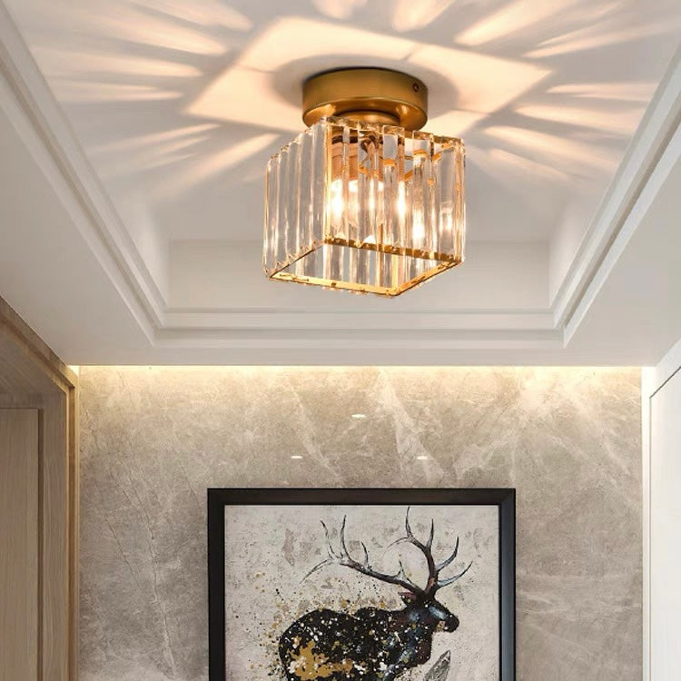 Maliben | Crystal Glass Ceiling Light For Modern Interiors