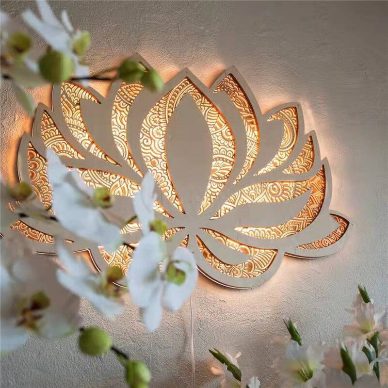 Maliben | Spiritual Lotus Wall Lamp