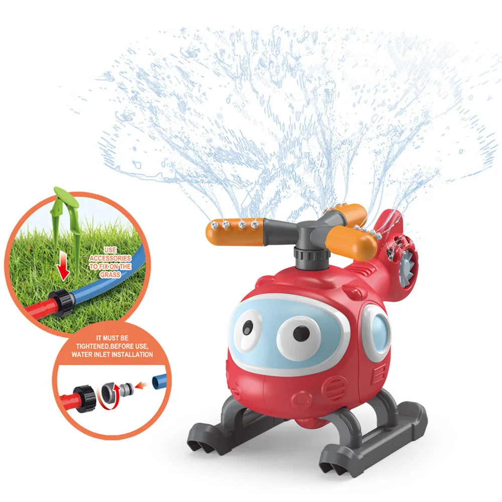 Maliben | Hydroheli | Innovative Water Playset For Children - Garden Toys With Creative Design And Safe Material