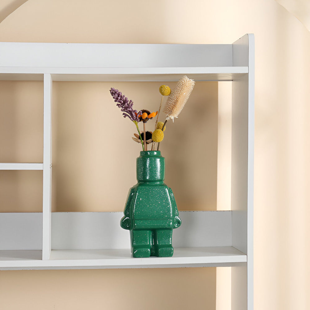 Maliben | Masoned Plant Pot In Robot Design