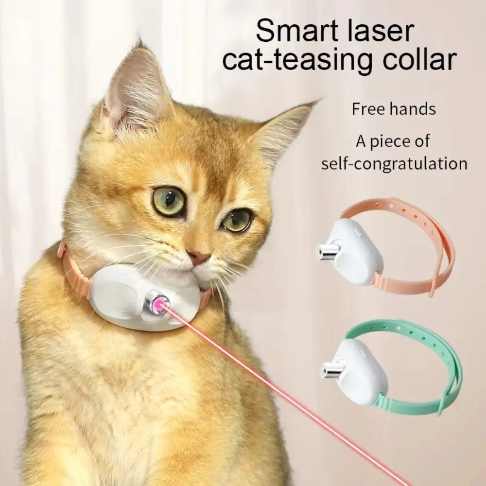 Maliben | Cat Collar Laser Light Toy – Endless Fun for Your Cat