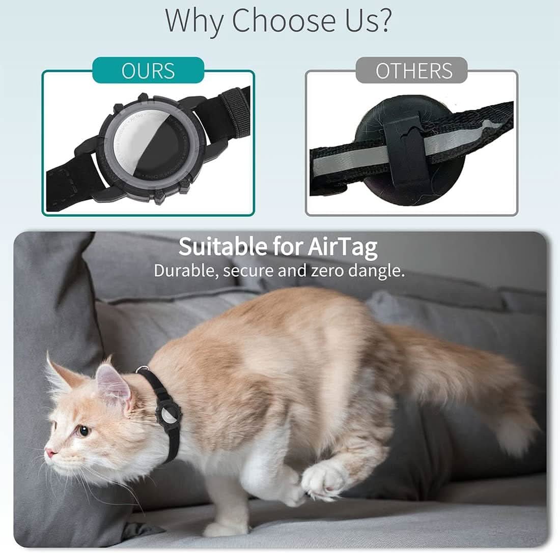 Maliben | GPS Collar for Cats with Reflective Design