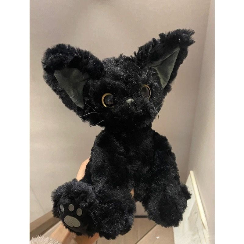 Maliben | Kawaii Black Cat Plush Toy Stuffed Animal