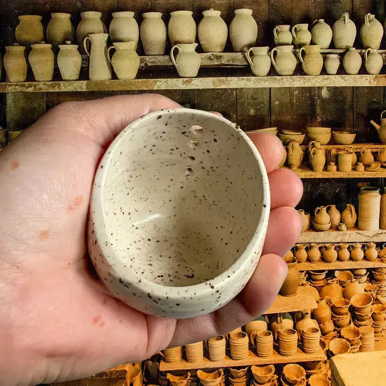 Maliben | Handmade Ceramic Herb Stripper – Effortless & Clean