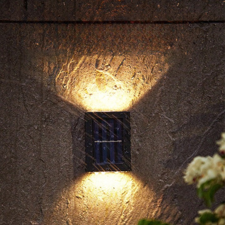 Maliben | Solarglow Luxe Solar Wall Lamps – Wireless, Stylish & Ready For Sultry Evenings