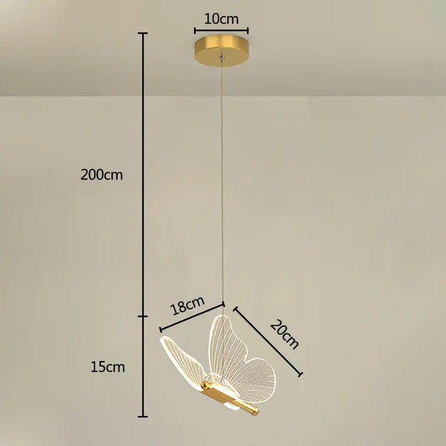 Maliben | Butterglow - Led Butterfly Pendant Lamps