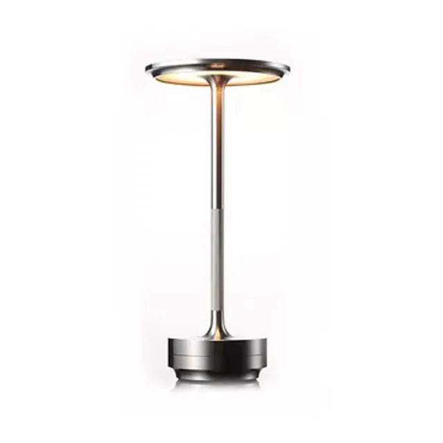 Maliben | Industrial Dimmable Lamp With Rustic Design – Silver & Gold