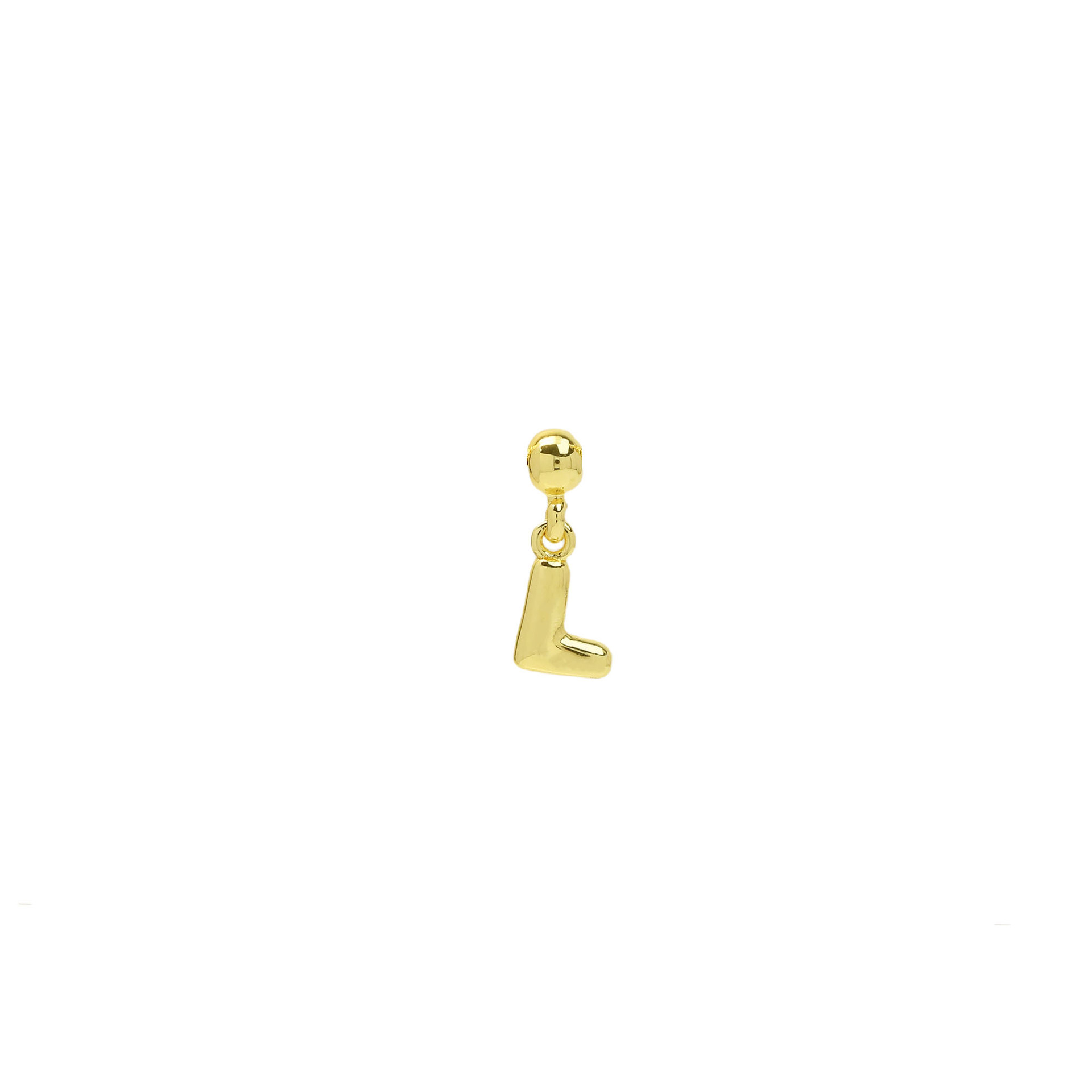 Maliben | Dainty Satellite Bubble Letter Name Necklace