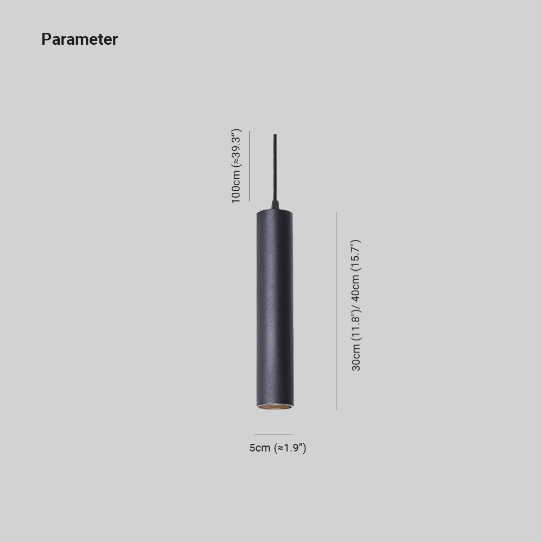 Maliben | Modern Cylindrical Pendant Lamp - Elegant And Sustainable