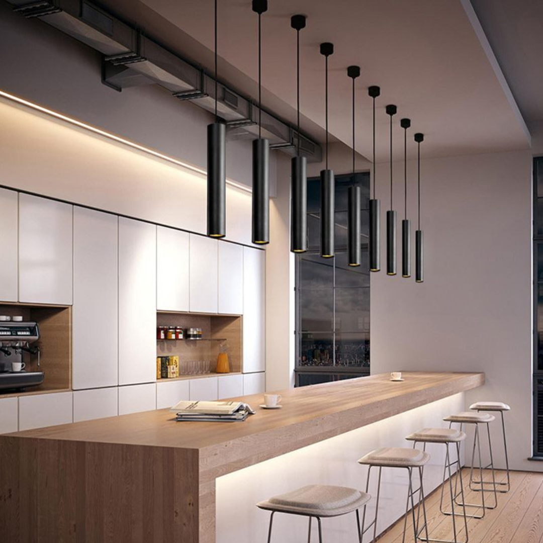 Maliben | Modern Cylindrical Pendant Lamp - Elegant And Sustainable