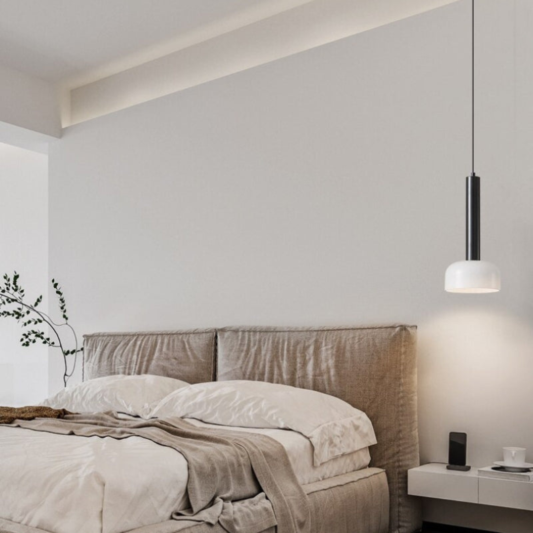 Maliben | Luxury MInimalist Led Pendant Lamp in Copper – Adjustable And Elegant