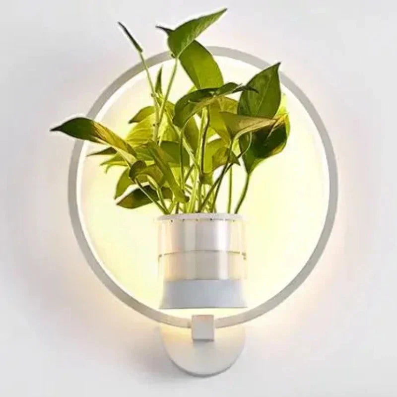 Maliben | Led Wall Light Floraglow | Modern Design | Warm Light | 32x22x30 Cm