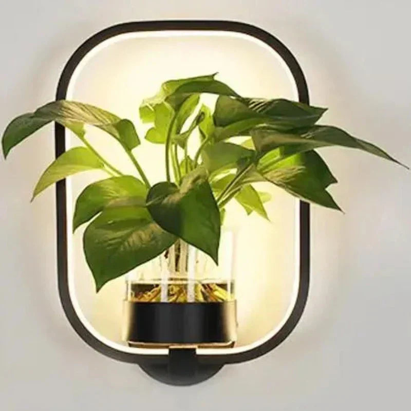 Maliben | Led Wall Light Floraglow | Modern Design | Warm Light | 32x22x30 Cm
