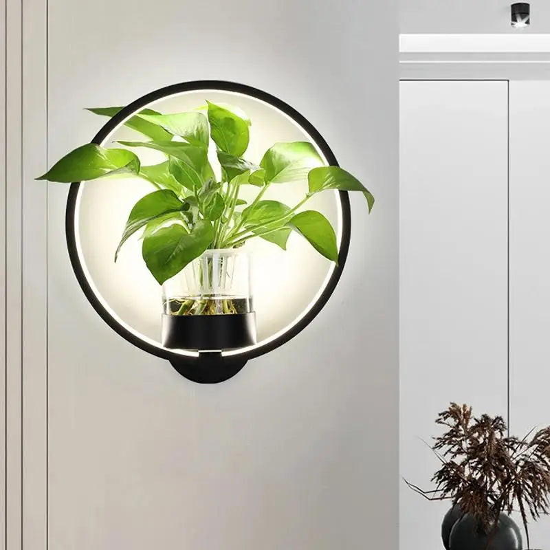 Maliben | Led Wall Light Floraglow | Modern Design | Warm Light | 32x22x30 Cm